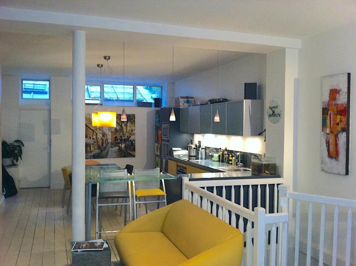 Modern Design Loft Apartment, Steps To Notre Dame Paris Exterior photo